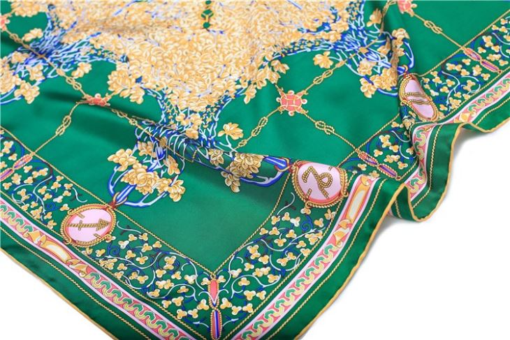 Large Pure Silk Scarf Square