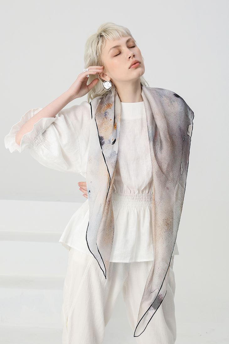 Sunscreen Silk Georgette Shawl