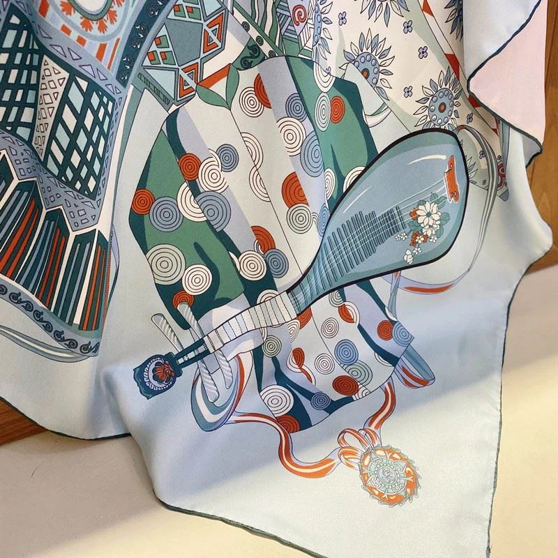 Handwoven Wedding Silk Scarf
